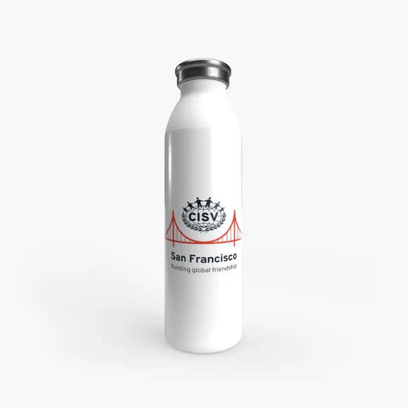 Golden Gate Logo Water Bottle