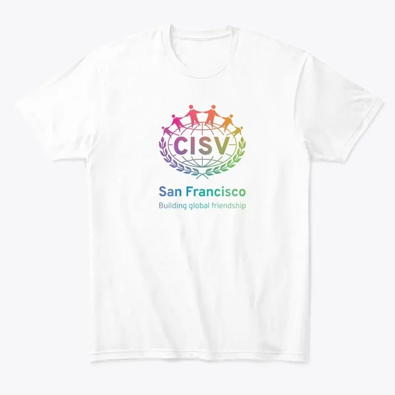 CISV Logo in Rainbow