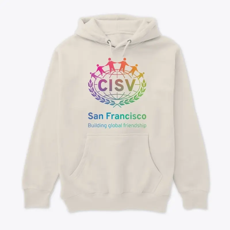 CISV Logo in Rainbow