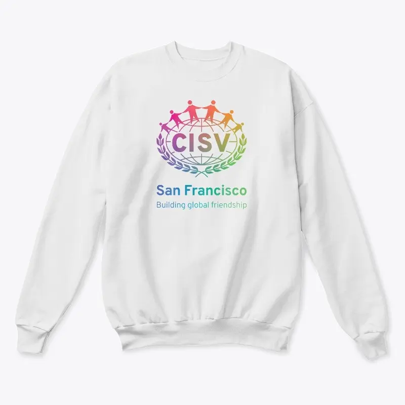 CISV Logo in Rainbow